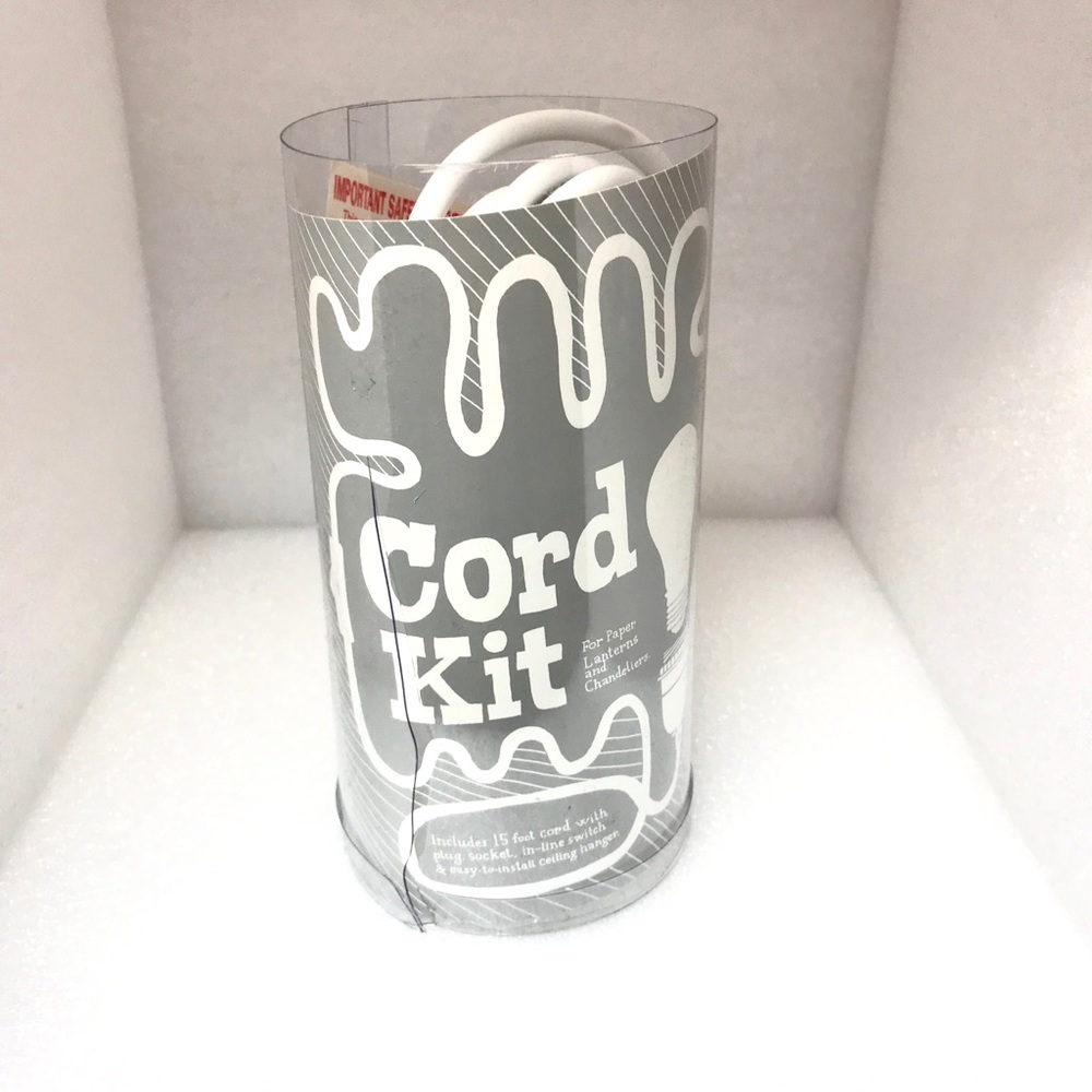 Cord Kit- to hang paper lanterns and chandeliers
